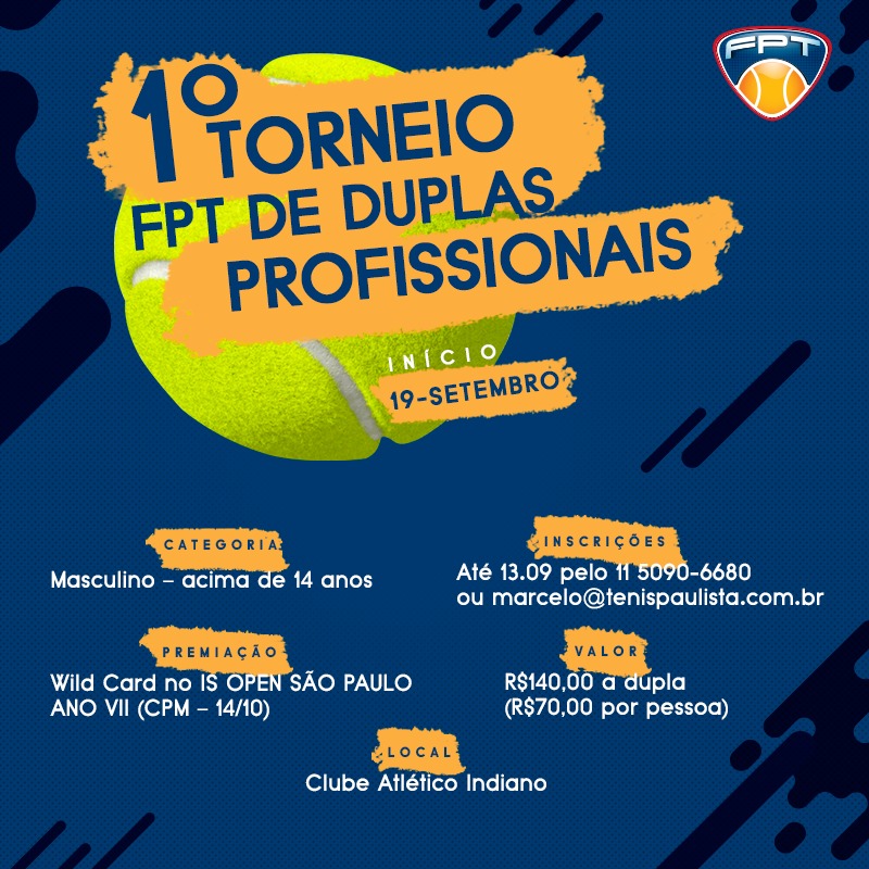 São Carlos Clube - Wimbledon caipira pode entrar para o calendário da FPT