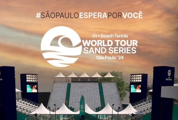 Pela primeira vez, São Paulo recebe o Sand Series, maior evento de beach tennis do planeta