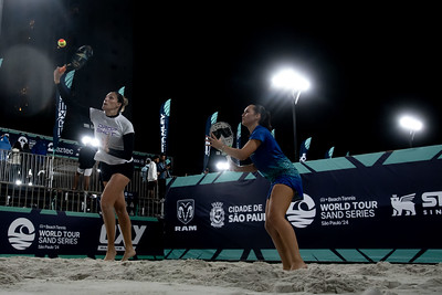 Brasileiros avançam para próxima fase de torneio mundial de beach tennis