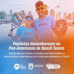 Paulistas desembarcam no Pan-Americano de Beach Tennis