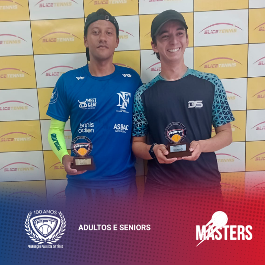 Resultados | Masters Adultos e Seniors Slice | Academia Slice Tennis & Wellness Center