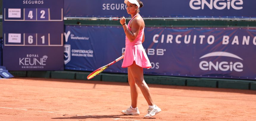 Naná surpreende cabeça 8 na estreia do ITF W35 de São Paulo